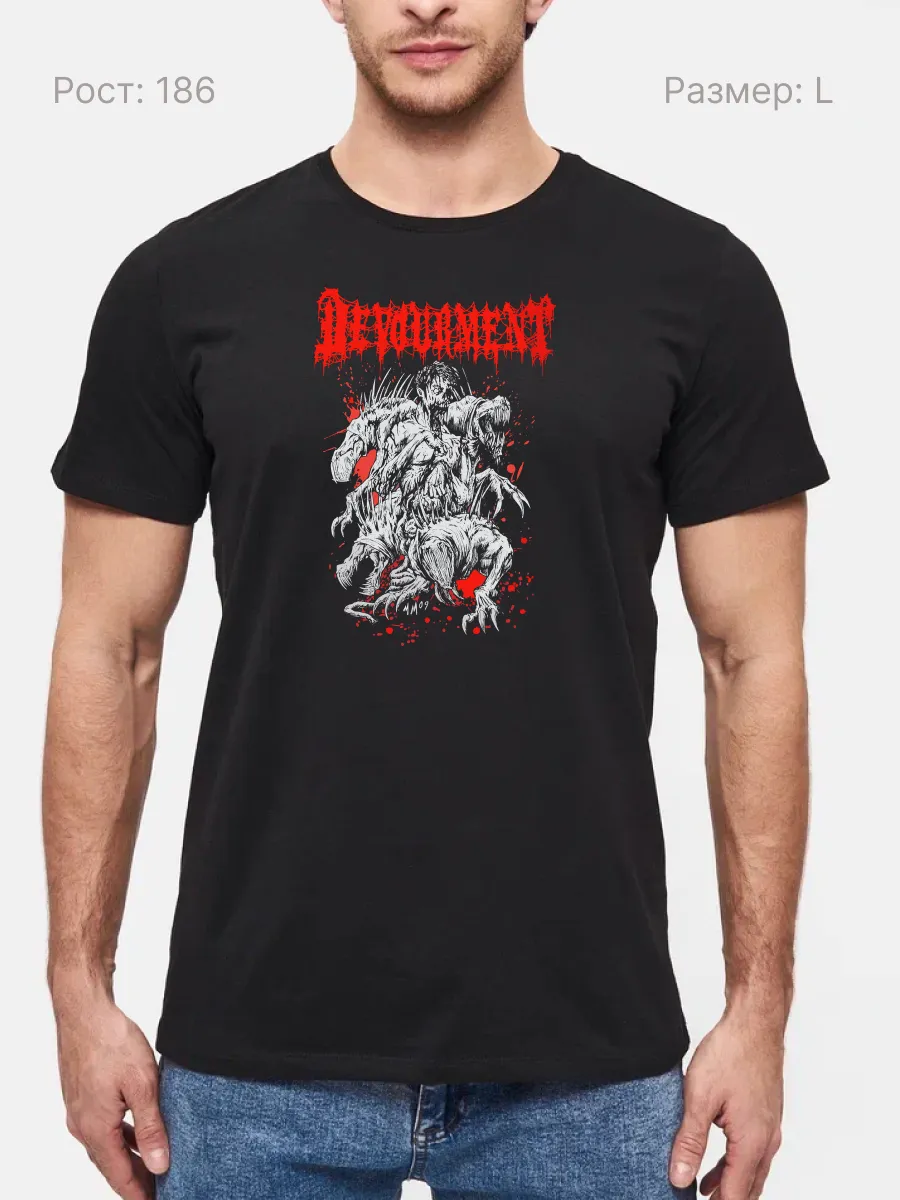 Футболка Devourment метал