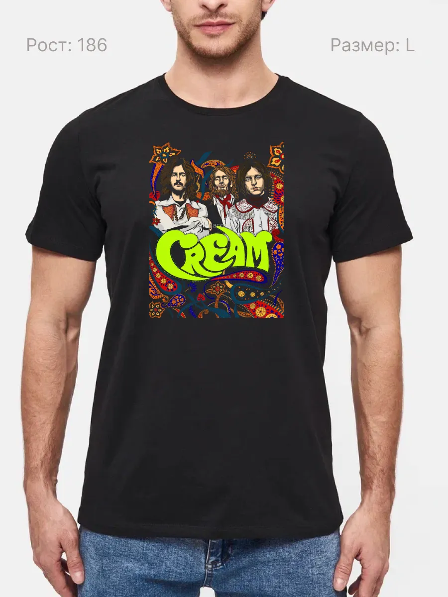 Футболка Cream рок