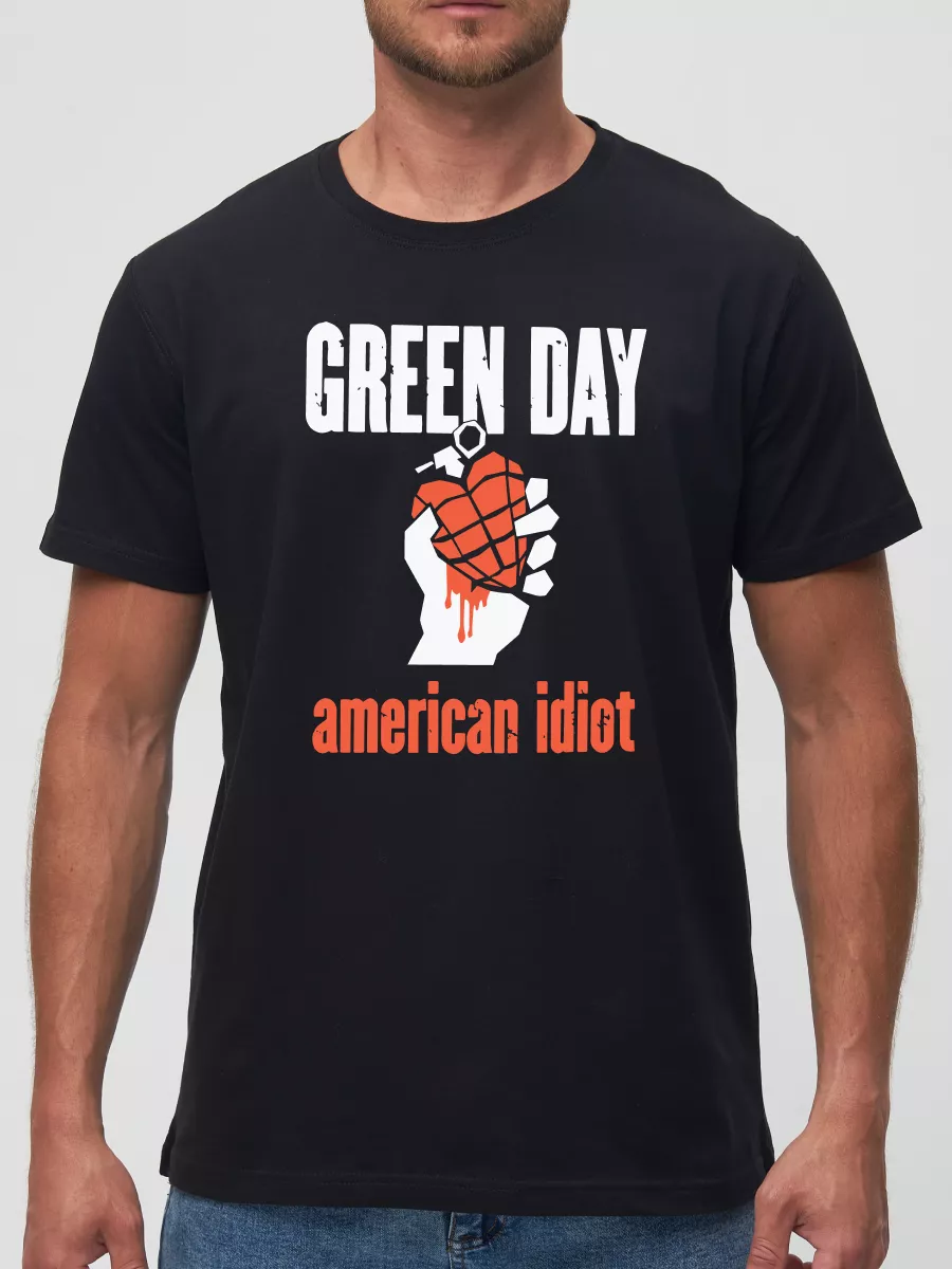 Футболка Green Day рок