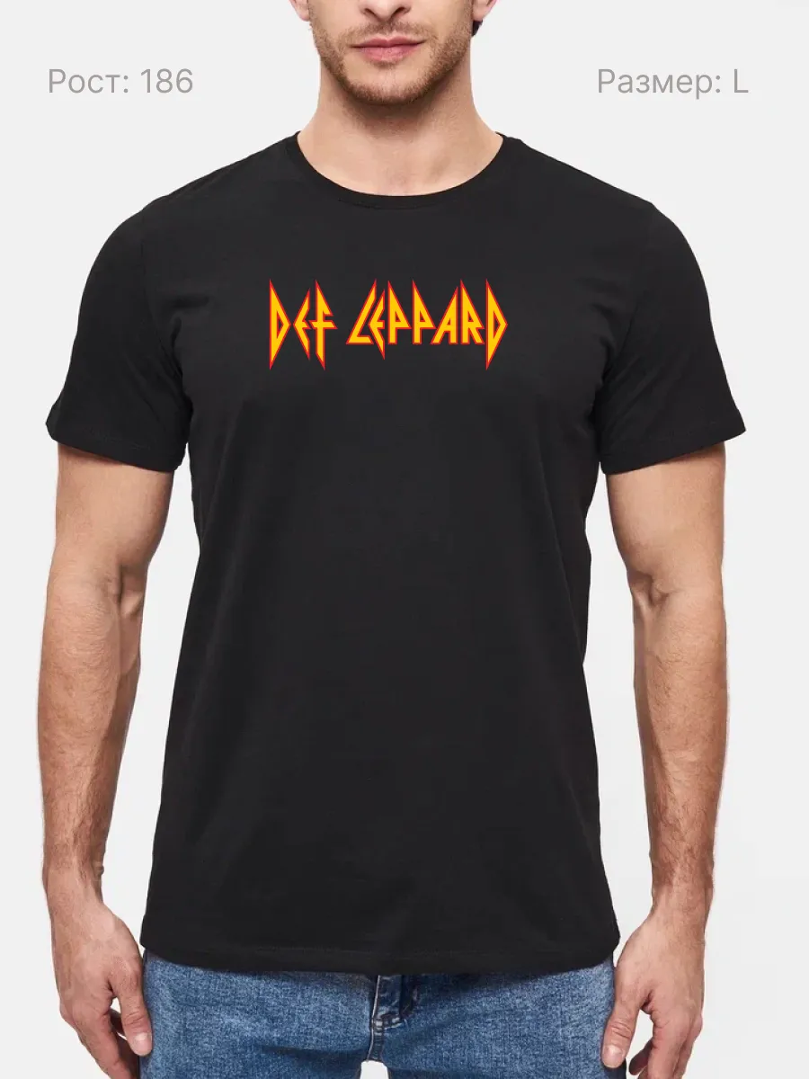 Футболка Def Leppard рок