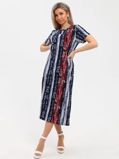 Платье домашнее летнее платье-футболка RayanTex 37 255599765 купить за 658 ₽ в интернет-магазине Wildberries
