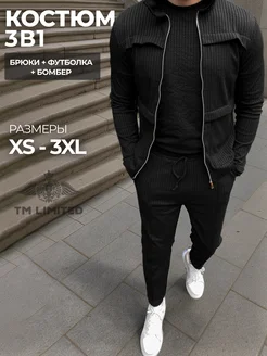 Спортивный костюм на молнии TM LIMITED 255618687 купить за 5 659 ₽ в интернет-магазине Wildberries