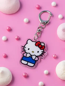 Брелок Hello Kitty аниме акриловый kawaii