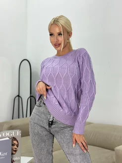 Свитер вязаный повседневный GH Fashion 255709761 купить за 1 737 ₽ в интернет-магазине Wildberries