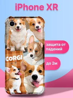 Чехол на iPhone XR силиконовый Корги INKIT 255731278 купить за 338 ₽ в интернет-магазине Wildberries