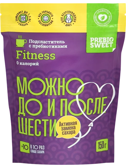 Пребиосвит Подсластитель столовый PREBIOSWEET Fitness, 150г, 150 г