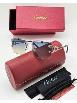 Солнцезащитные очки 2024 CARTIER 255837170 купить за 1 325 ₽ в интернет-магазине Wildberries