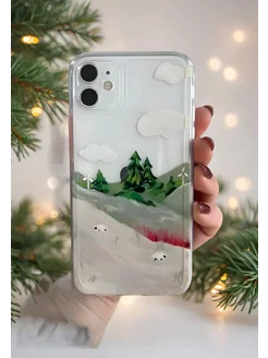 Чехол на iPhone 11 новогодний