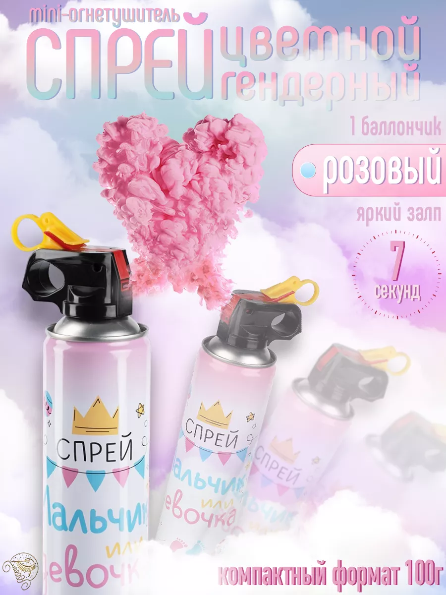 Огнетушитель цветной...