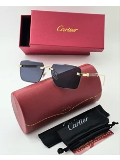 Солнцезащитные очки 2024 CARTIER 255889679 купить за 1 116 ₽ в интернет-магазине Wildberries