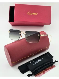 Солнцезащитные очки 2024 CARTIER 255889680 купить за 1 116 ₽ в интернет-магазине Wildberries