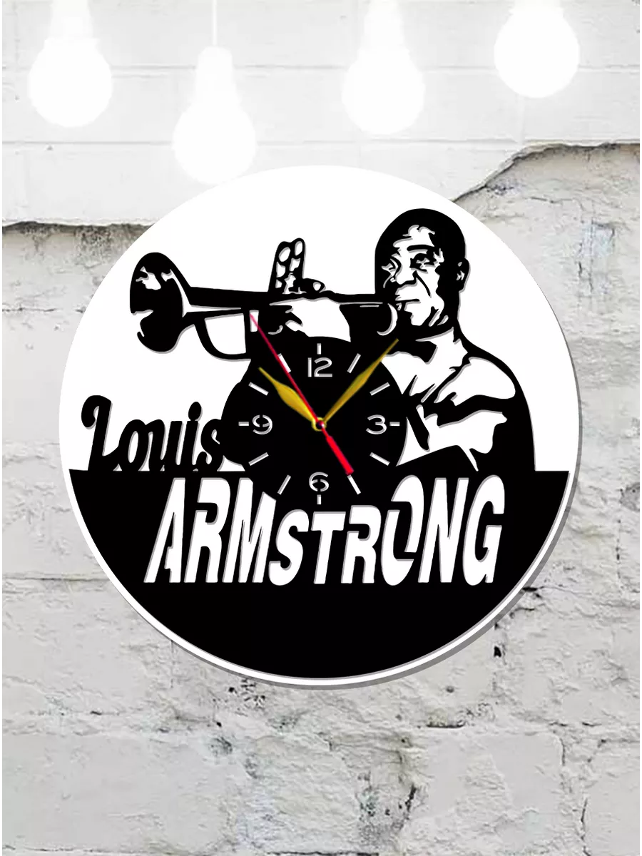 Настенные часы Louis Armstrong, Луи Армстронг — фото 4