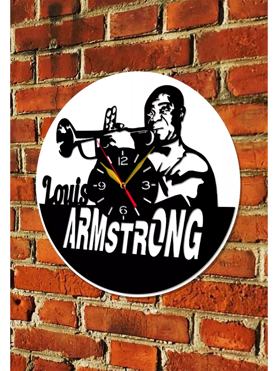 Настенные часы Louis Armstrong, Луи Армстронг — фото 5
