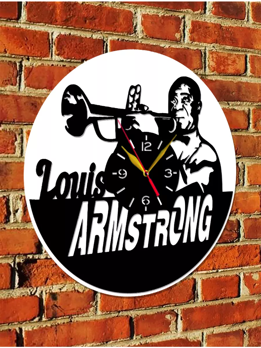 Настенные часы Louis Armstrong, Луи Армстронг — фото 6