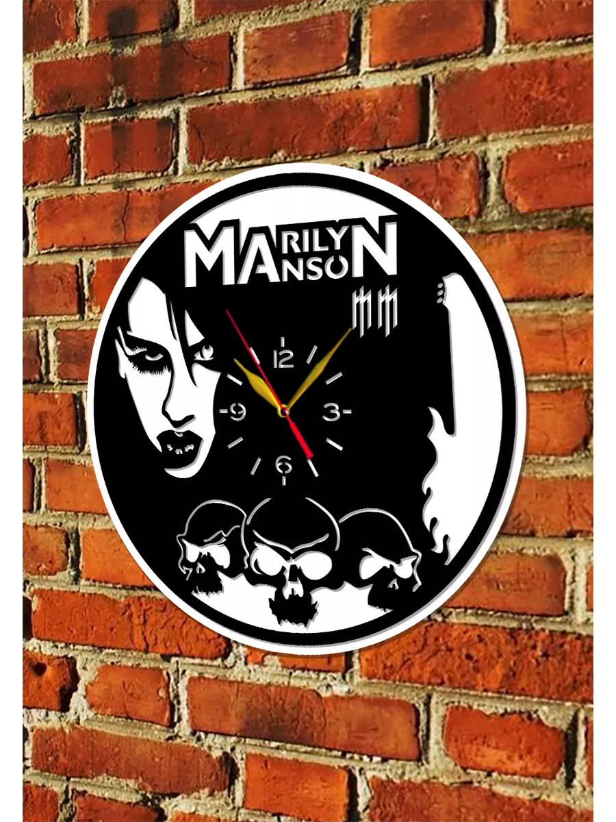Настенные часы Marilyn Manson, Мэрилин Мэнсон — фото 5