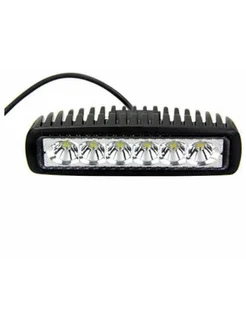 Фара светодиодная OFF ROAD прямоугольная 12V 24V 18W