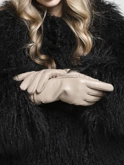 Перчатки демисезонные бежевые CozyGloves 256041992 купить за 616 ₽ в интернет-магазине Wildberries