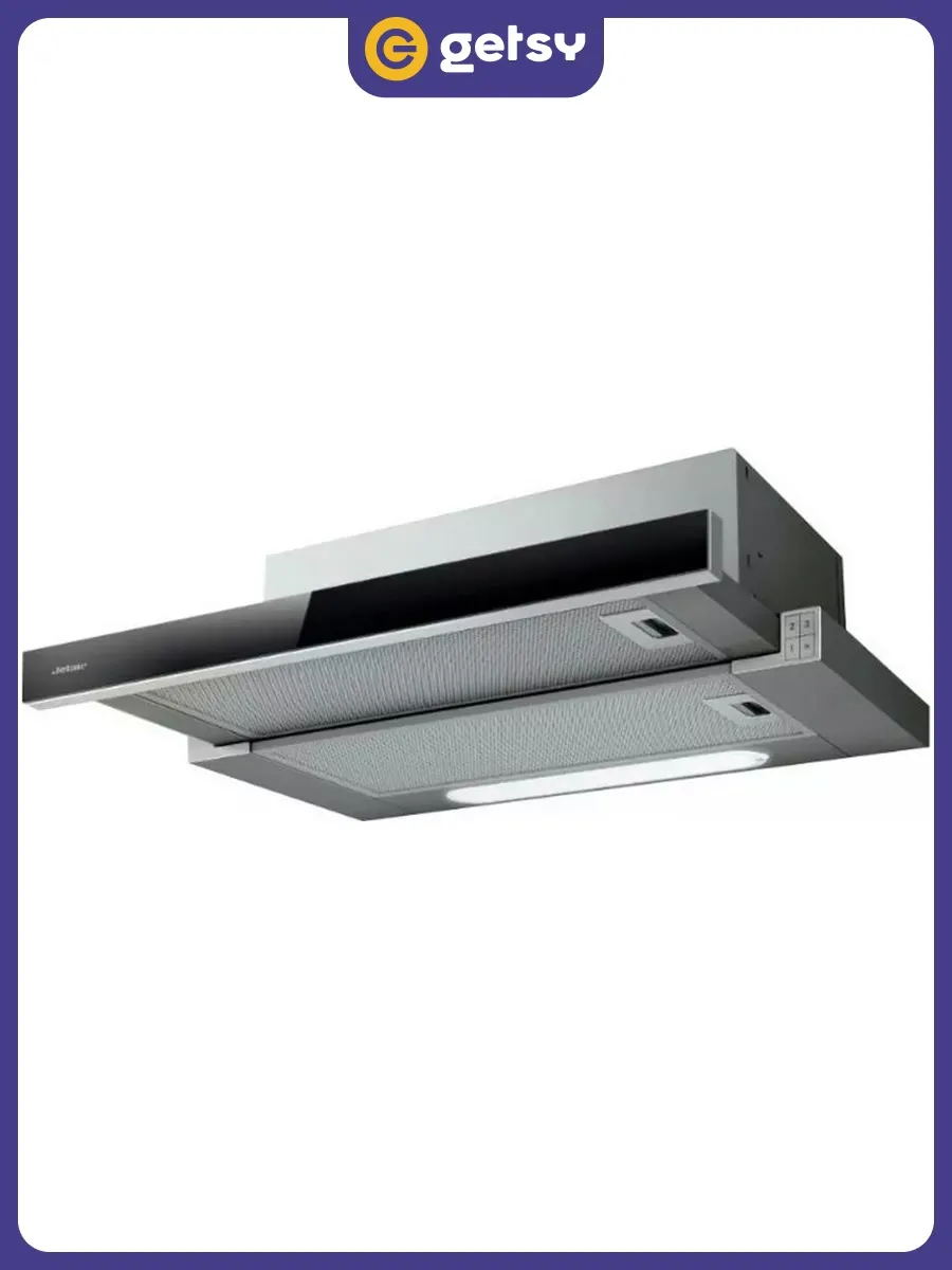 Вытяжка встраиваемая ORION LX/GR/F/60/VT-PRF0099878C, серая