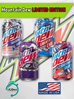 Газированный напиток Mountain Dew Limited Edition, США Mountain Dew 256097628 купить за 902 ₽ в интернет-магазине Wildberries