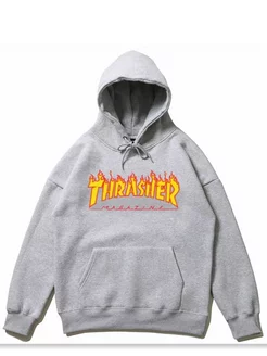 Худи оверсайз с принтом Трешер sk8 Thrasher 256128437 купить за 1 813 ₽ в интернет-магазине Wildberries