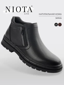 Ботинки зимние кожаные Niota Line 256142209 купить за 4 923 ₽ в интернет-магазине Wildberries