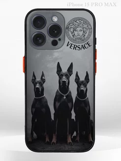 Чехол на iPHONE 15 PRO MAX с принтом бренд Versace VikCase 256204197 купить за 387 ₽ в интернет-магазине Wildberries