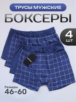 Трусы боксеры набор 4 штуки SAPIENZ 256213042 купить за 524 ₽ в интернет‑магазине Wildberries