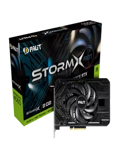 Видеокарта Palit RTX 4060 STORMX 8 ГБ Palit 256215274 купить за 33 060 ₽ в интернет-магазине Wildberries