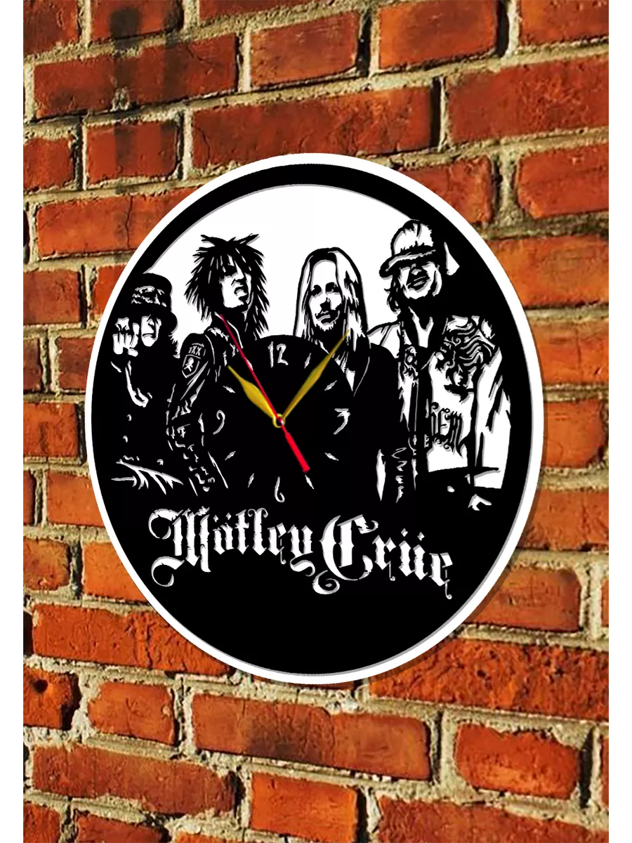 Настенные часы Mötley Crüe, Мотли Крю, Никки Сикс — фото 5