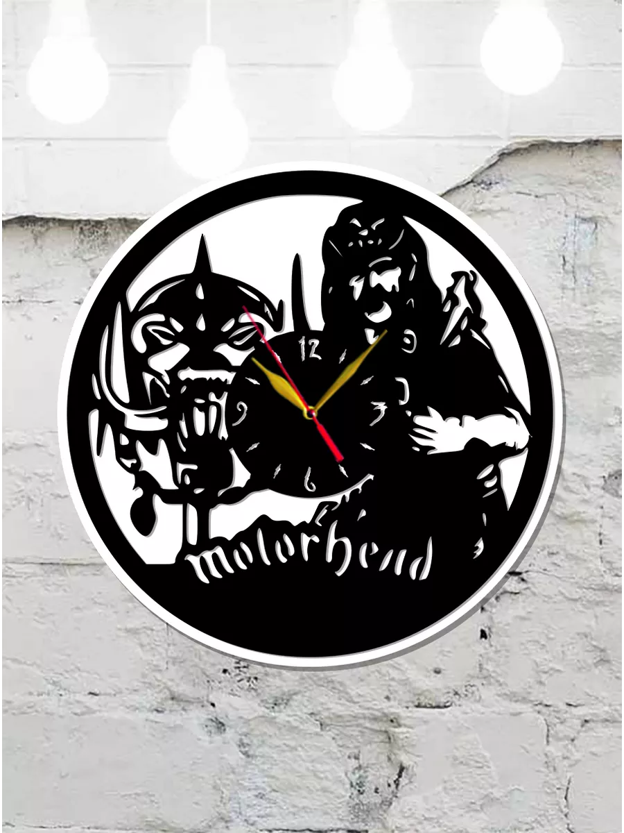 Настенные часы группа Motörhead, Моторхэд, Лемми Килмистер — фото 4