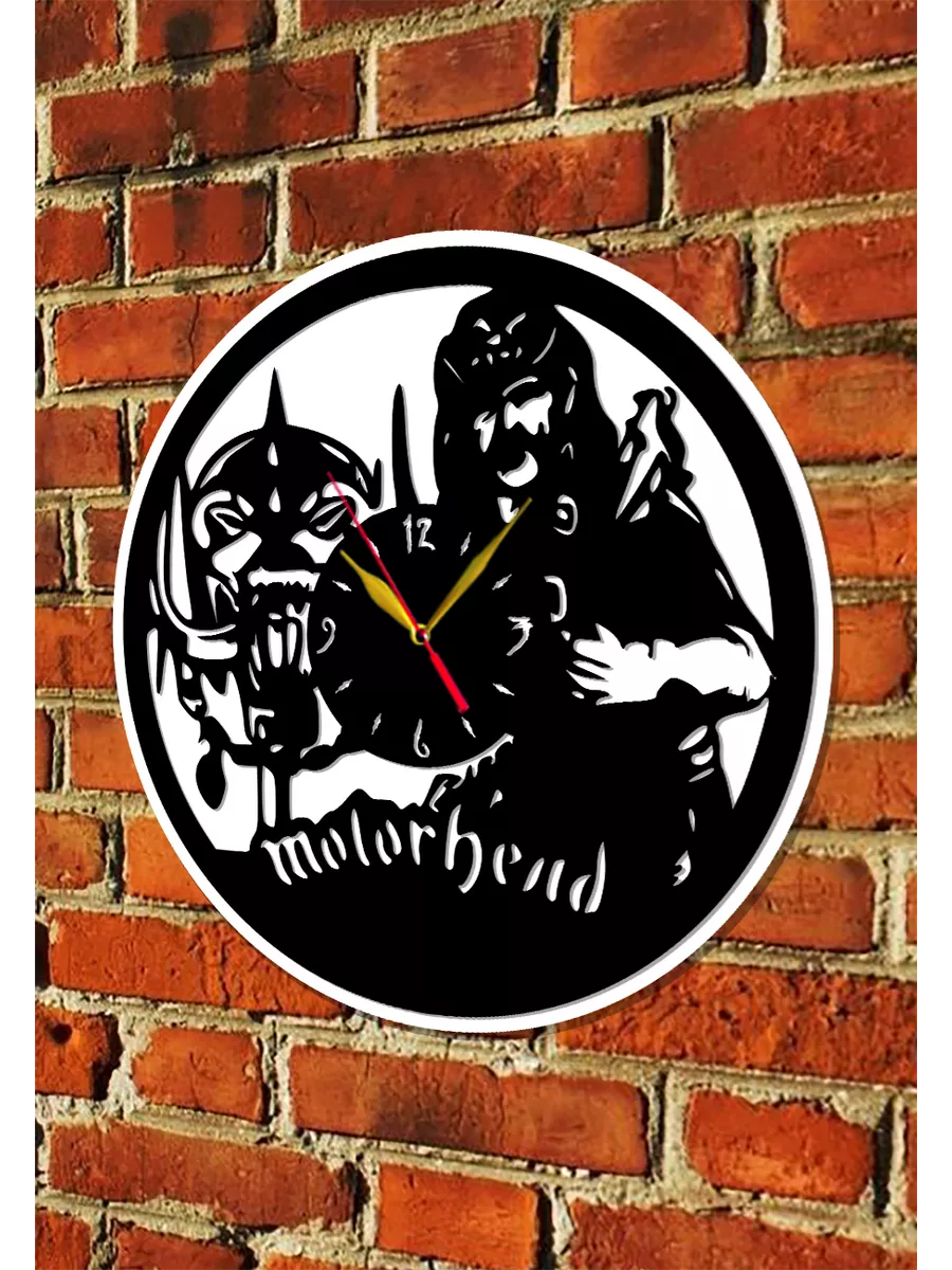 Настенные часы группа Motörhead, Моторхэд, Лемми Килмистер — фото 5