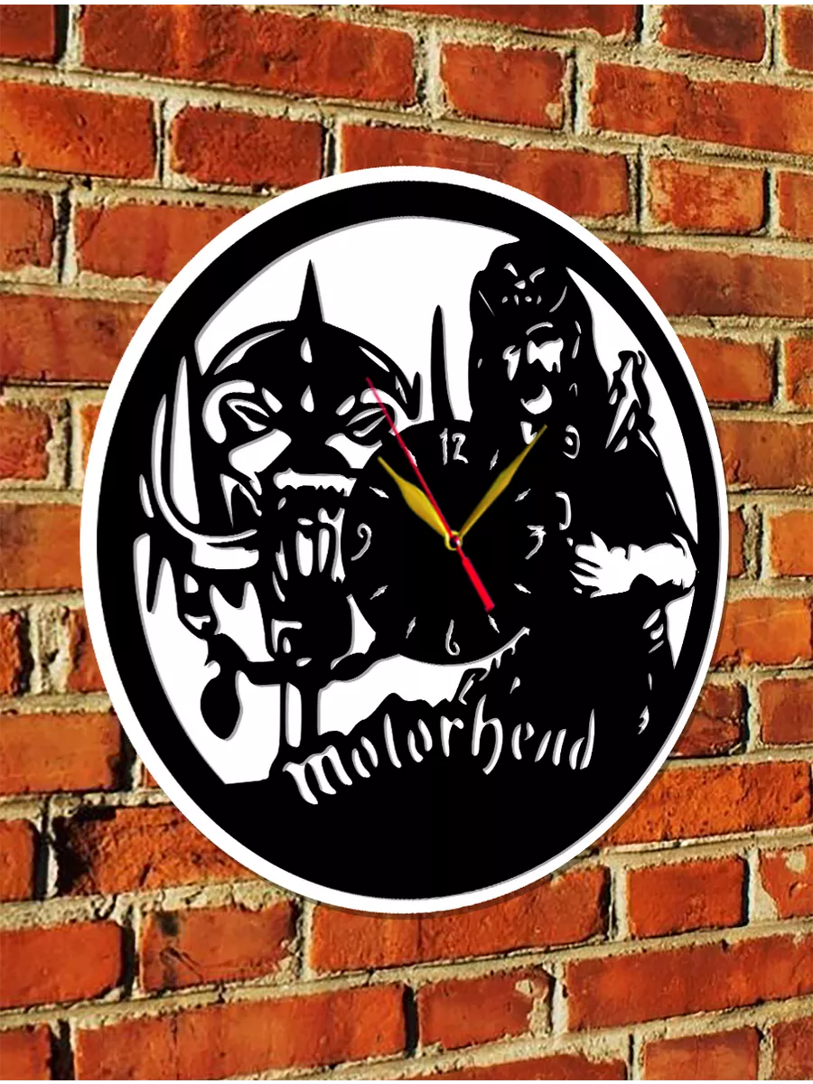 Настенные часы группа Motörhead, Моторхэд, Лемми Килмистер — фото 6