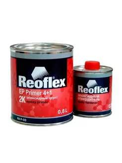 REOFLEX Грунт Эпоксидный 2K серый 0,8л + отв 0,2л RX P-03 Reoflex 256243338 купить за 1 117 ₽ в интернет‑магазине Wildberries