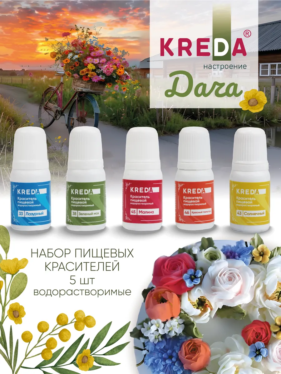Краситель пищевой гелевый...