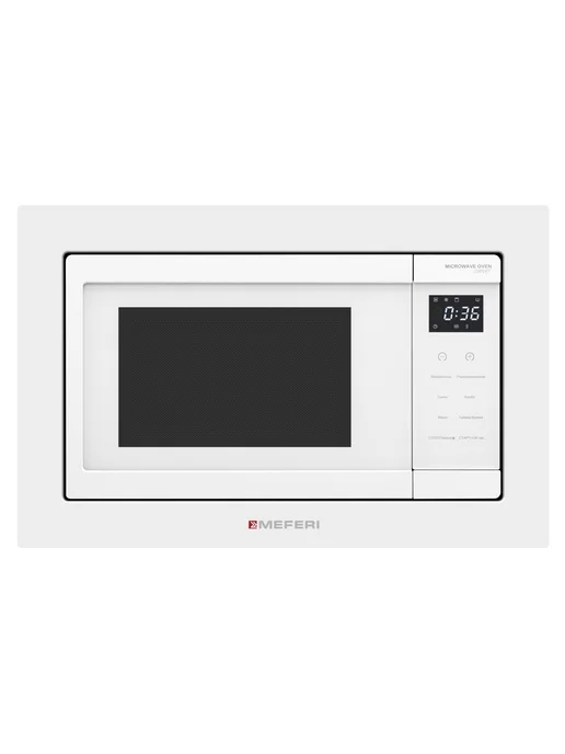 Meferi Микроволновая печь встраиваемая MMO6020WH COMFORT 20 л, 20 л, фото 2