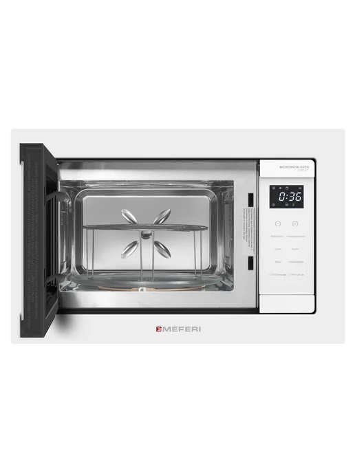 Meferi Микроволновая печь встраиваемая MMO6020WH COMFORT 20 л, 20 л, фото 5
