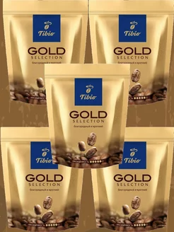 Кофе растворимый Gold Selection 150 гр(Tchibo) 5 пакетов TIBIO 256328925 купить за 1 759 ₽ в интернет-магазине Wildberries