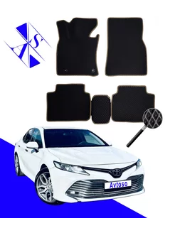 Коврики Эва Ева(Eva) для Toyota Camry 8 XV70 2017-2023