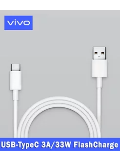 Кабель USB Type-C 3A в упаковке, 1м