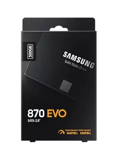 Внутренний SSD Samsung 500GB 870 Evo SATA-III Samsung & Xivi 256465975 купить за 8 220 ₽ в интернет-магазине Wildberries