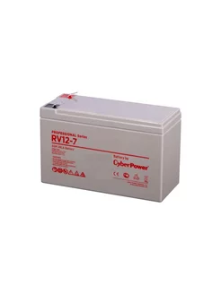 Battery CyberPower Professional series RV 12-7 / 12V 7.5 Ah CyberPower 256569855 купить за 2 539 ₽ в интернет-магазине Wildberries