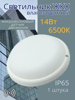 Светодиодный светильник потолочный c датчиком движения IP65 GENERAL 256583218 купить за 1 023 ₽ в интернет-магазине Wildberries