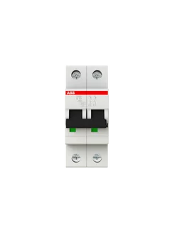 Выключатель автоматический двухполюсный 10А B S202 6кА код