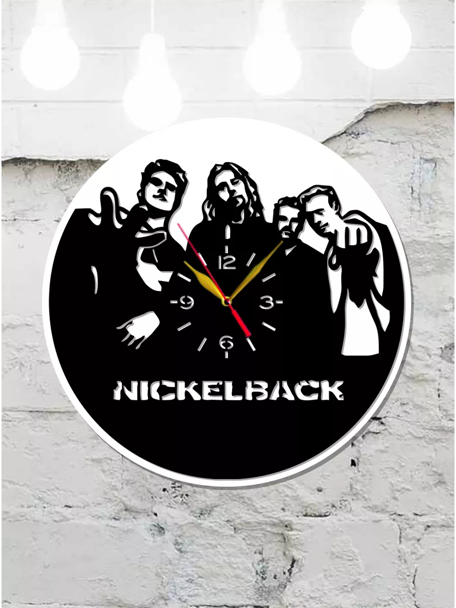 Настенные часы группа Nickelback, Никельбэк, Чед Крюгер — фото 4