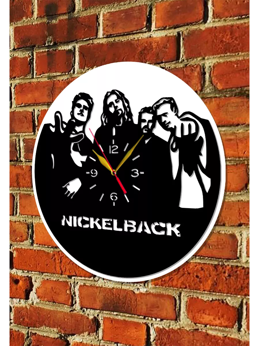 Настенные часы группа Nickelback, Никельбэк, Чед Крюгер — фото 5