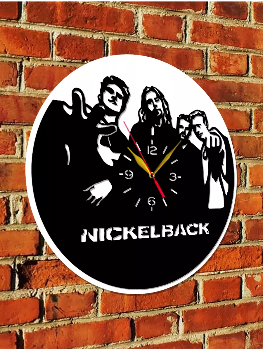 Настенные часы группа Nickelback, Никельбэк, Чед Крюгер — фото 6