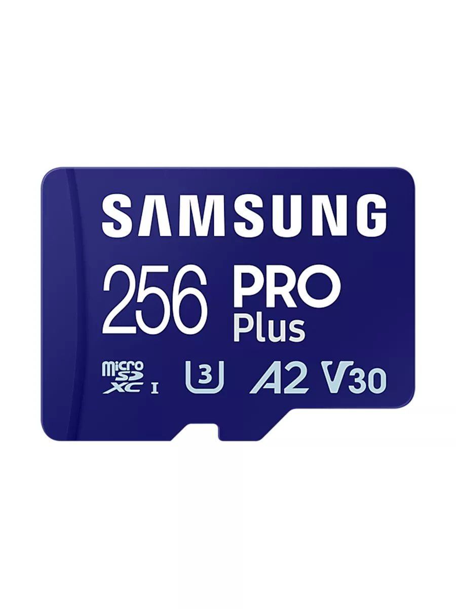 Карта памяти PRO Plus micro SD 256 GB и адаптер Samsung 256613638 купить за 3 078 ₽ в интернет-магазине Wildberries