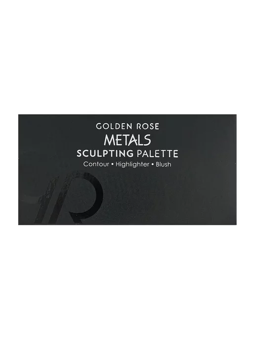 golden rose Набор для макияжа лица Metals Sculpting Palette 135 г, 135 г, фото 3