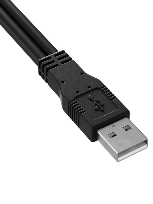GSMIN Кабель разветвитель на два разъёма USB переходник, вариант, фото 5