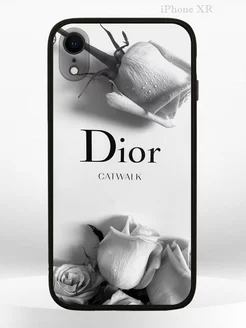 Чехол на IPHONE XR с принтом brand Christian Dior